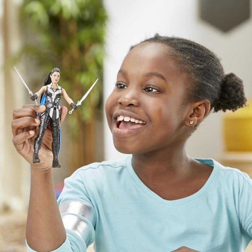 Marvel Studios' Thor: Love and Thunder King Valkyrie Toy, 6-Inch-Scale Deluxe Figure with Action Feature, Ages 4 and Up product image 1