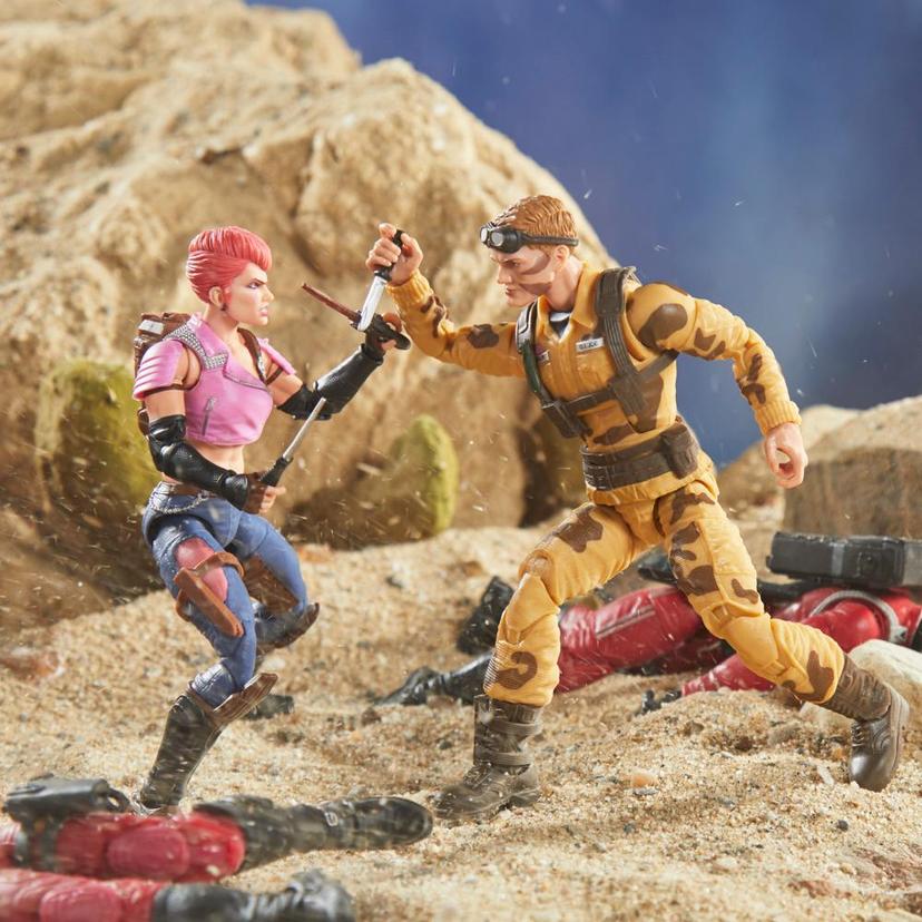 G.I. Joe Classified Series Series Dusty Action Figure 48 Collectible Toys, Multiple Accessories, Custom Package Art product image 1