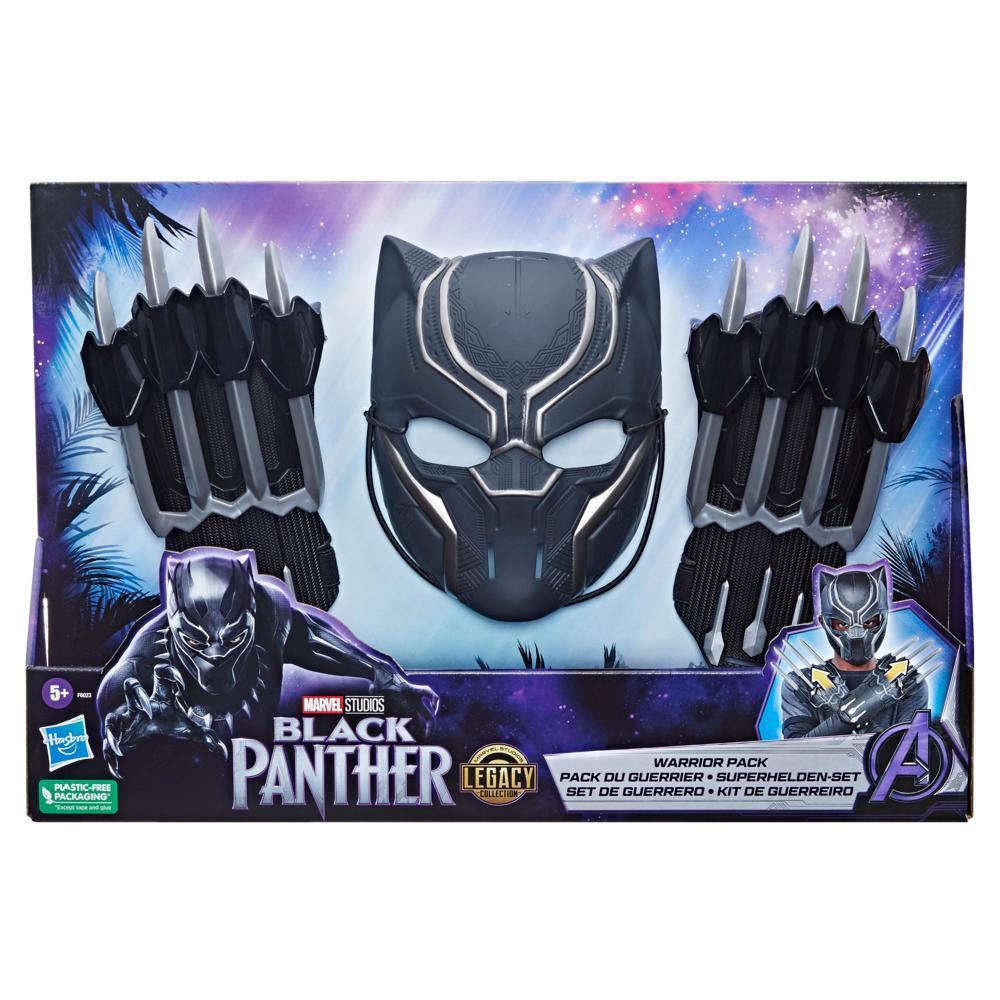 Marvel Studios' Black Panther Legacy Collection Warrior Pack, Mask and Claws, Role Play Toy for Kids Ages 5 and Up product thumbnail 1