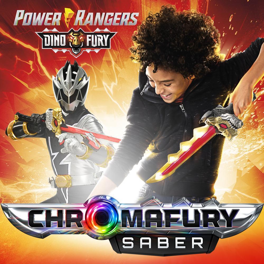 Power Rangers Dino Fury Chromafury Saber Electronic Color-Scanning Toy with Lights and Sounds product thumbnail 1