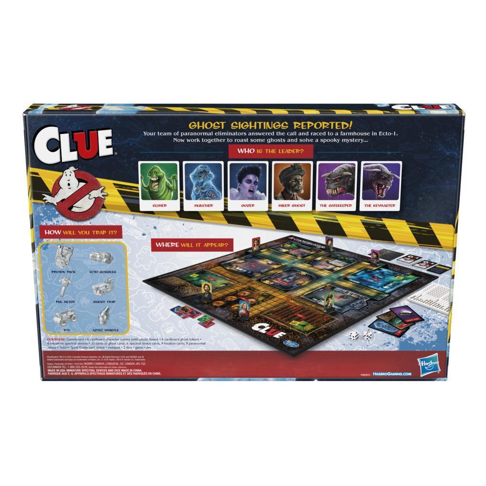 Clue: Ghostbusters Edition Board Game for Ages 8 and Up product thumbnail 1