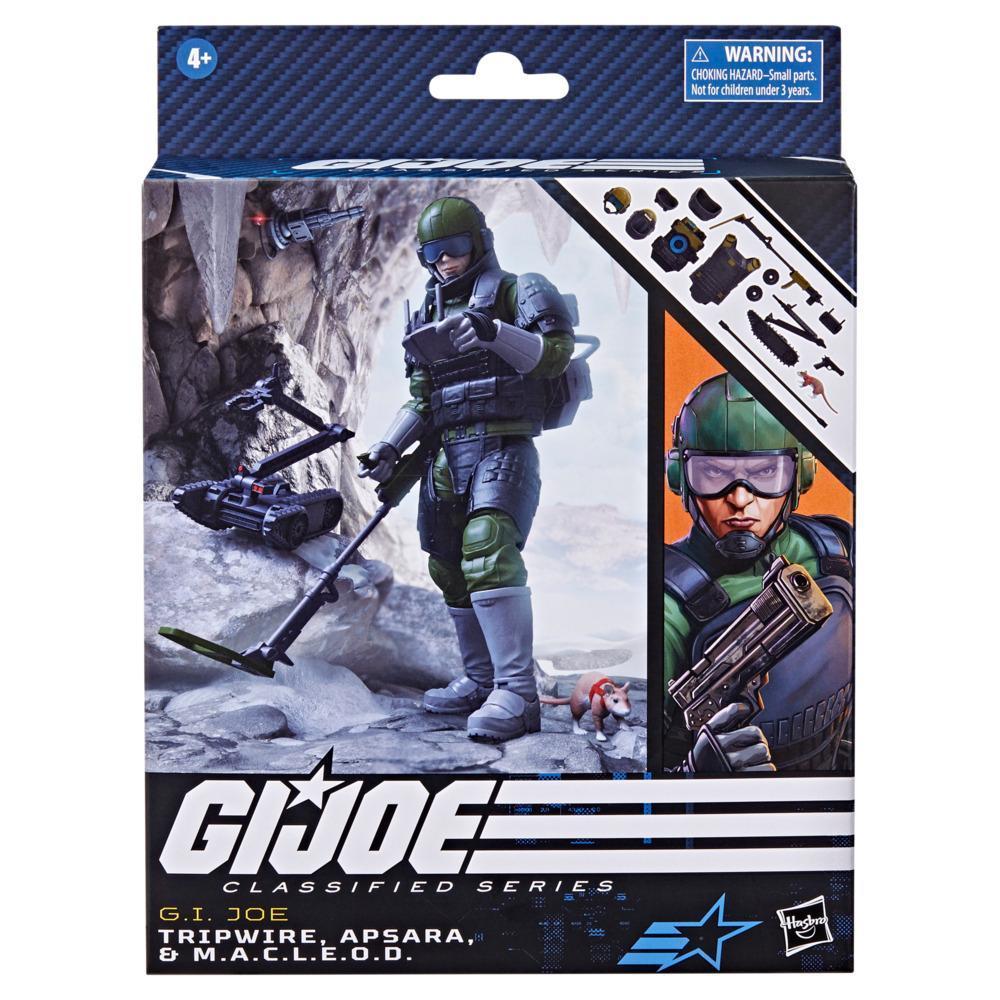 G.I. Joe Classified Series Tripwire, Apsara, & M.A.C.L.E.O.D., Collectible G.I. Joe Action Figure (6"), 78 product thumbnail 1