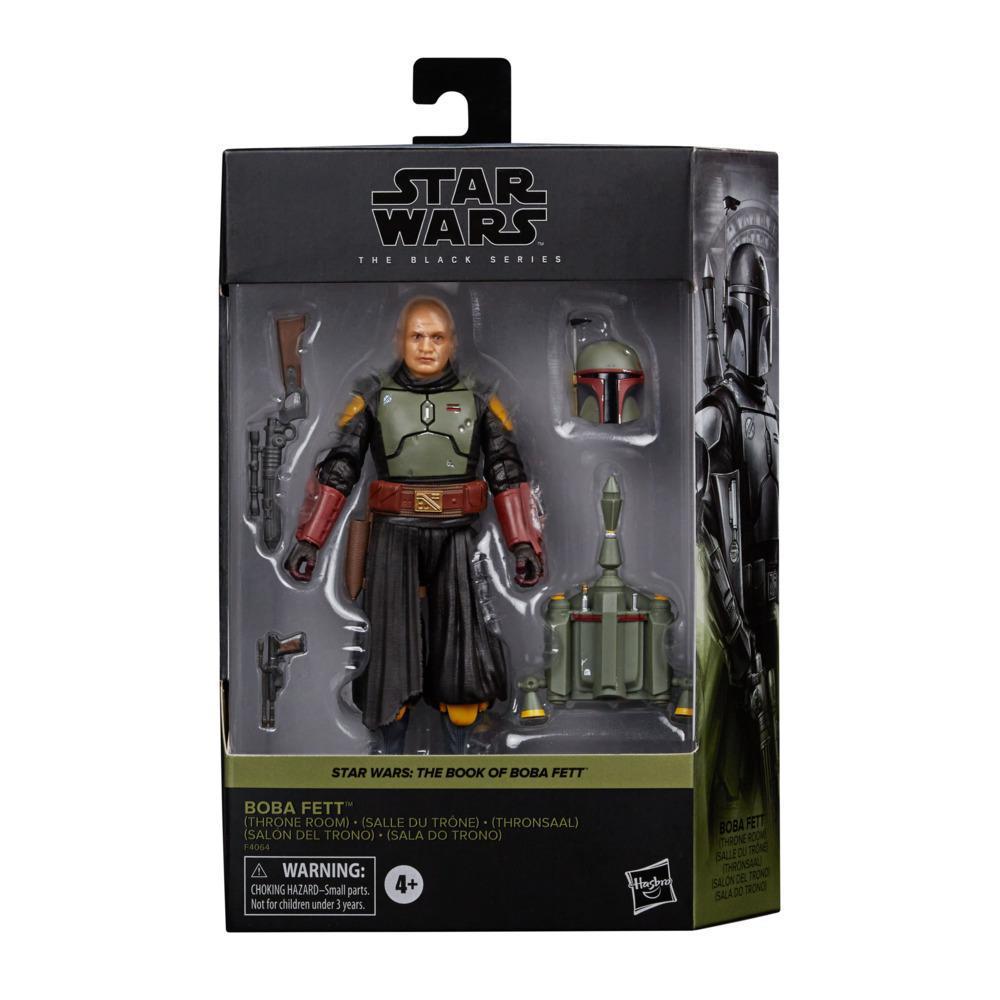 Star Wars The Black Series Boba Fett (Throne Room) Toy 6-Inch-Scale Star Wars: The Book of Boba Fett Figure Ages 4 and Up product thumbnail 1