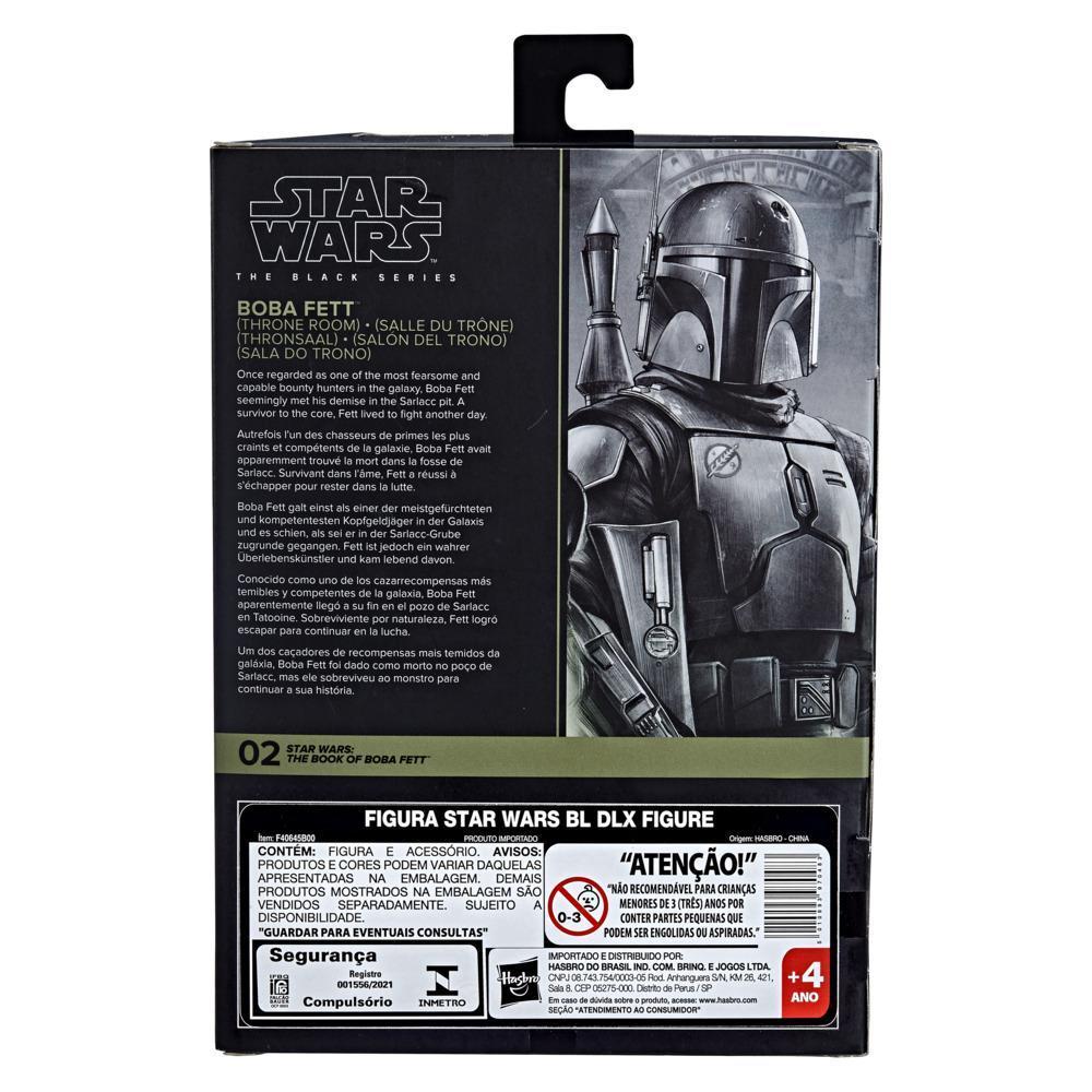 Star Wars The Black Series Boba Fett (Throne Room) Toy 6-Inch-Scale Star Wars: The Book of Boba Fett Figure Ages 4 and Up product thumbnail 1