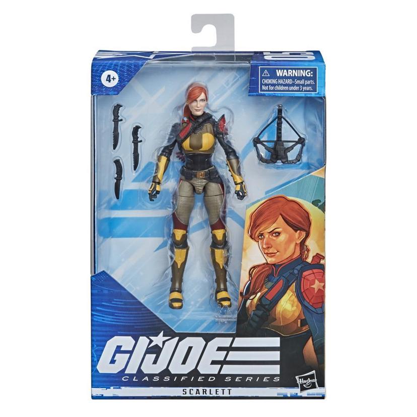 G.I. Joe Classified Series Series Scarlett Field Variant Action Figure 05 Collectible Toy with Custom Package Art product image 1
