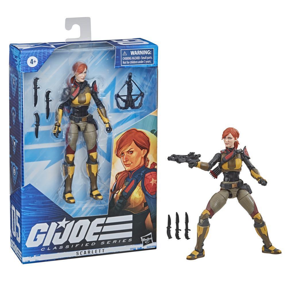 G.I. Joe Classified Series Series Scarlett Field Variant Action Figure 05 Collectible Toy with Custom Package Art product thumbnail 1