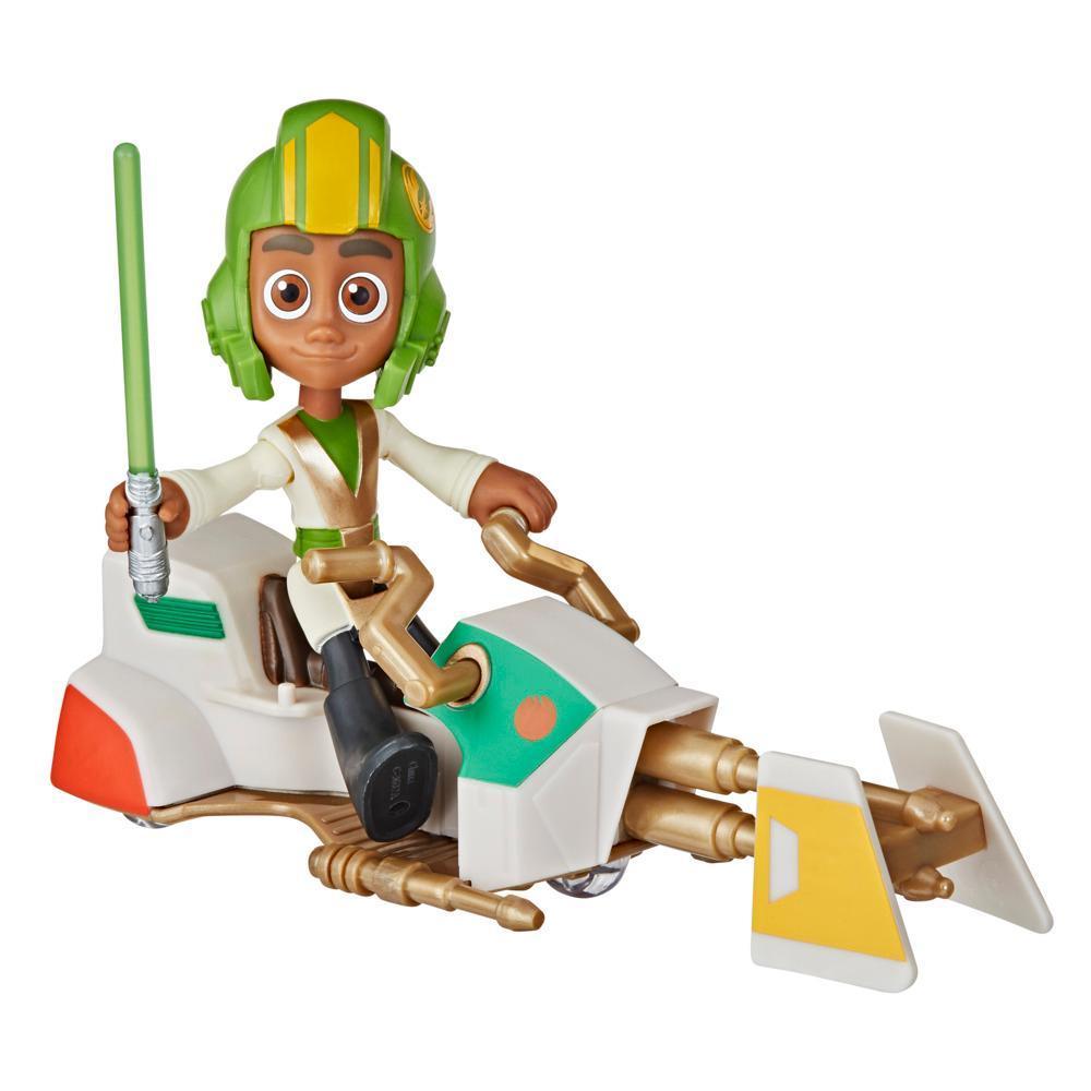 Star Wars Kai Brightstar Figure & Speeder Bike, Star Wars Toys, Preschool Toys (4"-Scale) product thumbnail 1