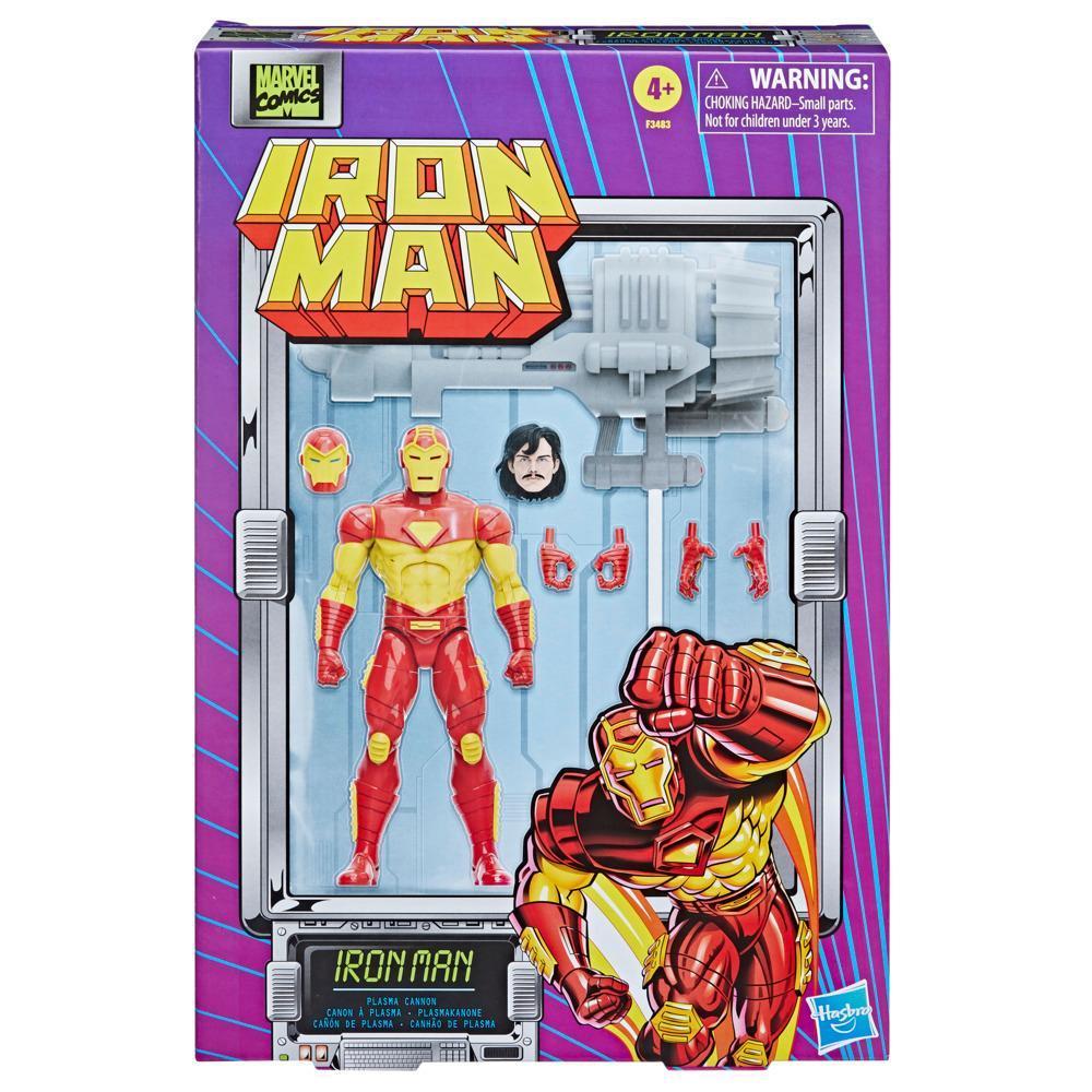 Marvel Legends Retro Iron Man 6” Action Figure Toy product thumbnail 1