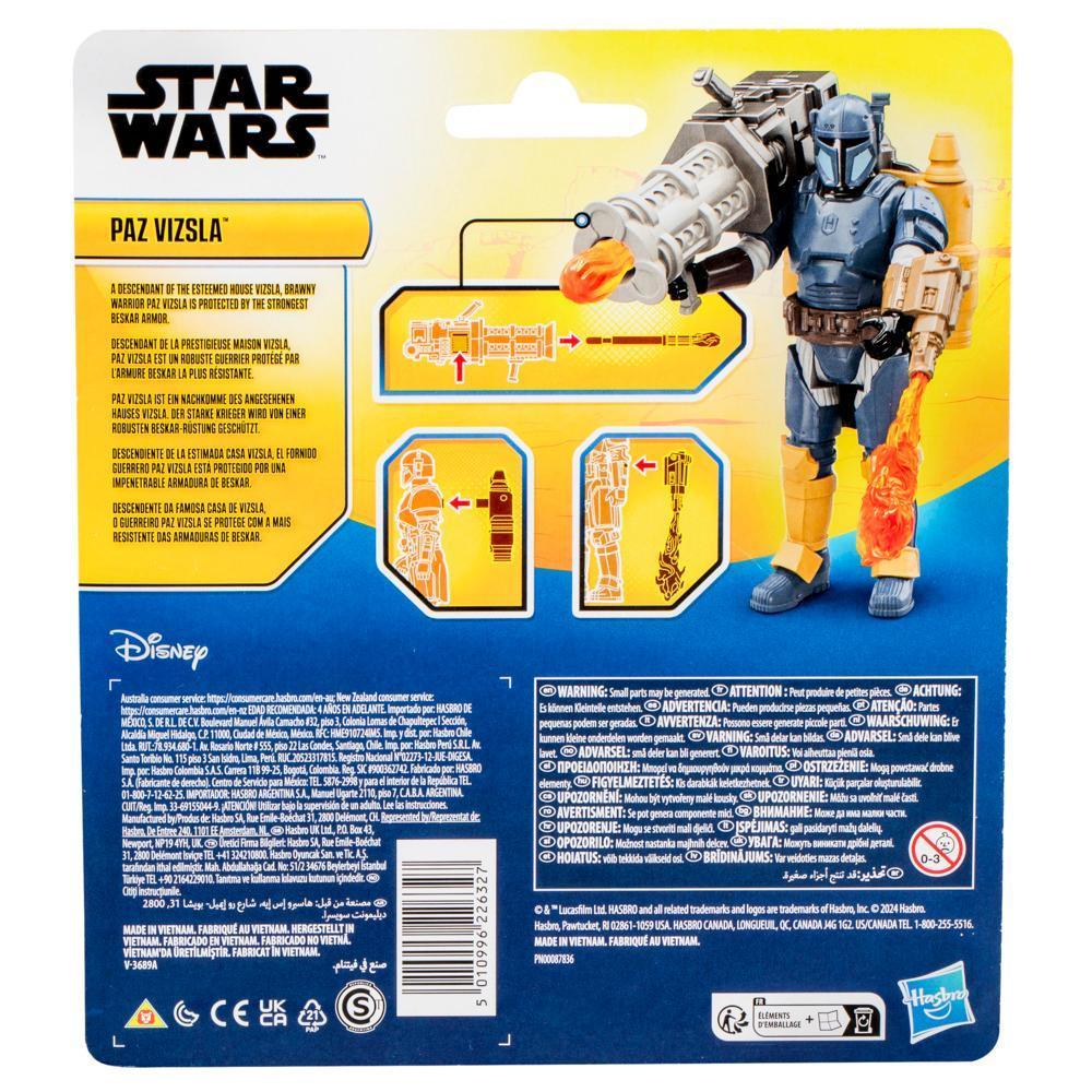 Star Wars Epic Hero Series Paz Vizsla 4" Action Figure & Gear product thumbnail 1