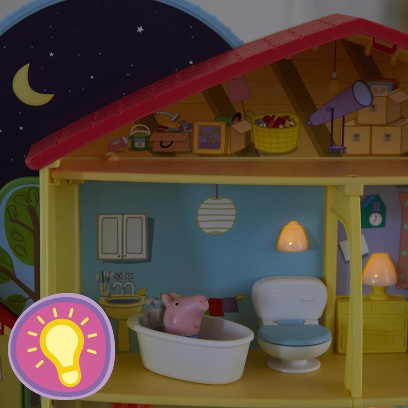 Peppa Pig Peppa’s Adventures Peppa's Playtime to Bedtime House Preschool Toy, Speech, Light, and Sounds, Ages 3 and Up product image 1