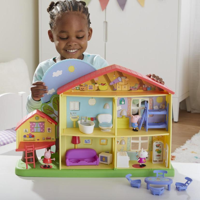 Peppa Pig Peppa's Adventures Peppa's Playtime to Bedtime House Preschool  Toy, Speech, Light, and Sounds, Ages 3 and Up - Peppa Pig