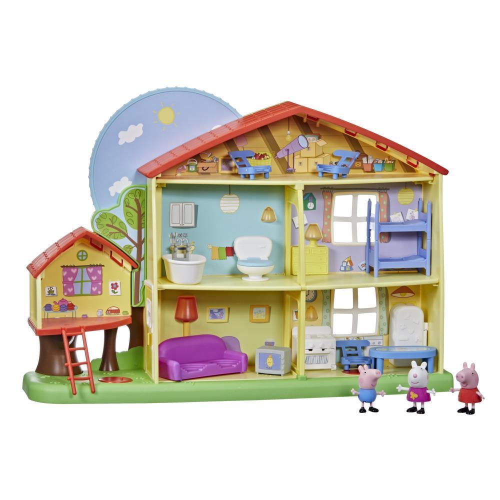 Peppa Pig Peppa’s Adventures Peppa's Playtime to Bedtime House Preschool Toy, Speech, Light, and Sounds, Ages 3 and Up product thumbnail 1