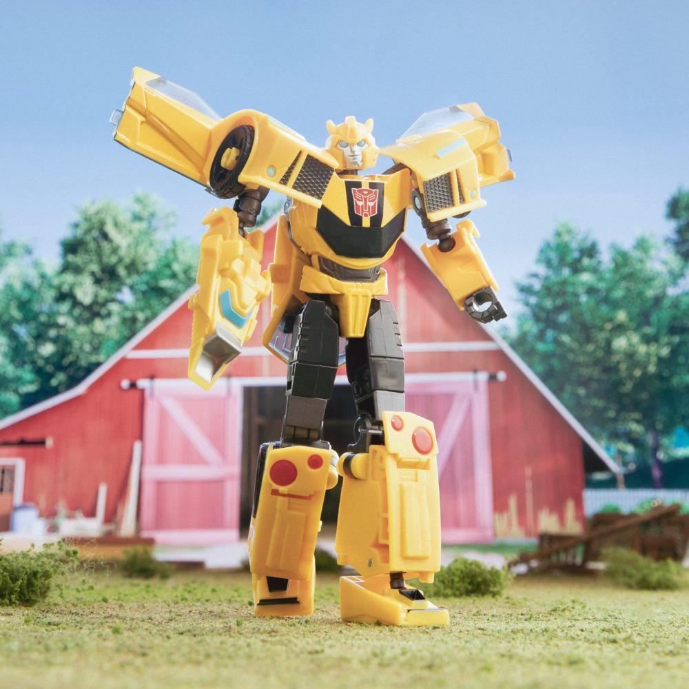 Transformers Toys EarthSpark Deluxe Class Bumblebee Action Figure product thumbnail 1