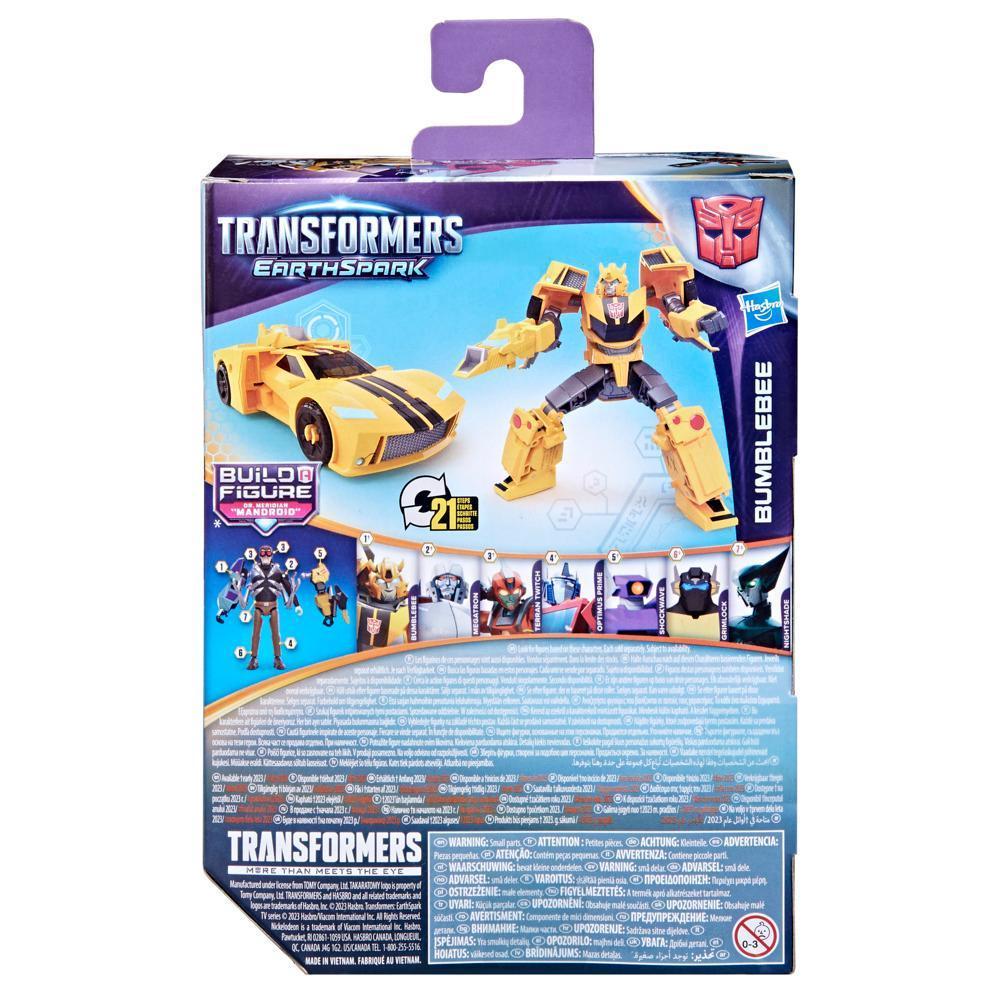 Transformers Toys EarthSpark Deluxe Class Bumblebee Action Figure product thumbnail 1