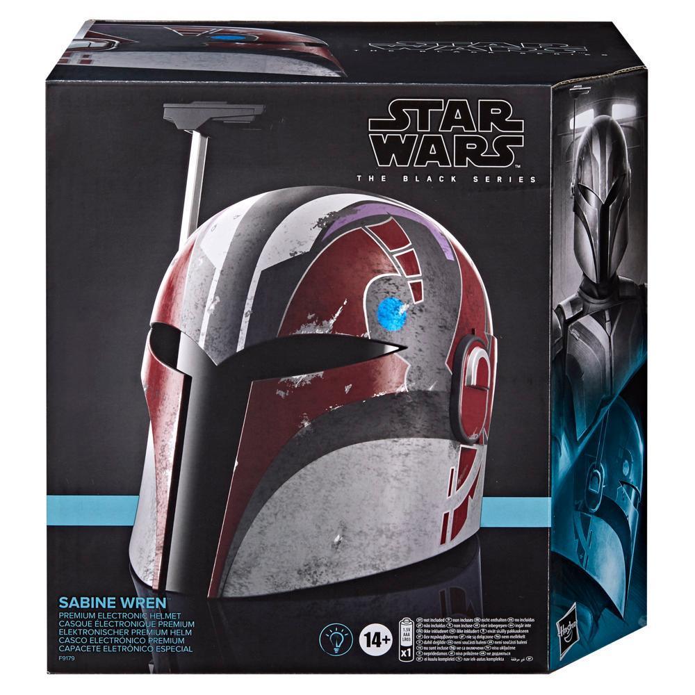 Star Wars The Black Series Sabine Wren Premium Electronic Helmet product thumbnail 1