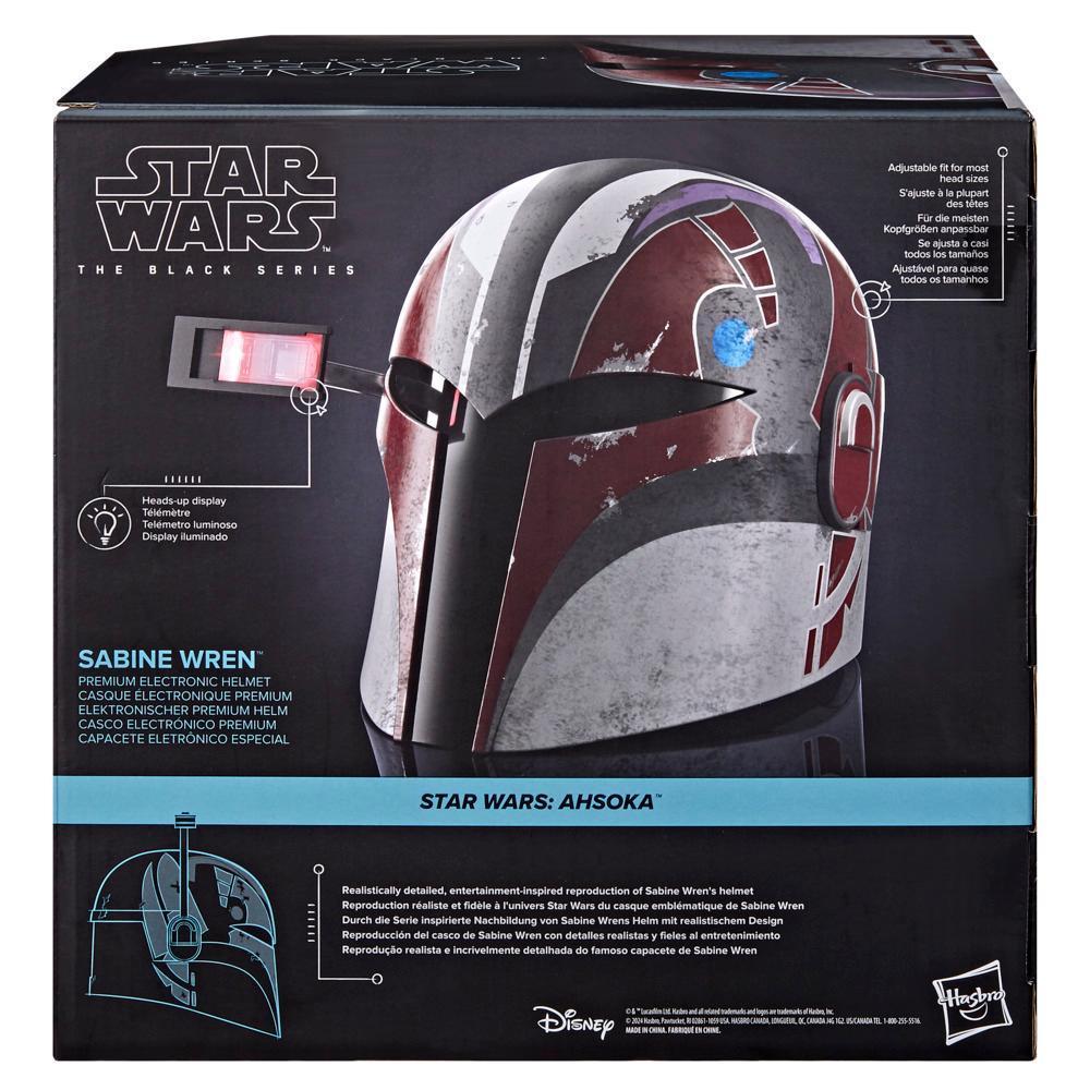 Star Wars The Black Series Sabine Wren Premium Electronic Helmet product thumbnail 1