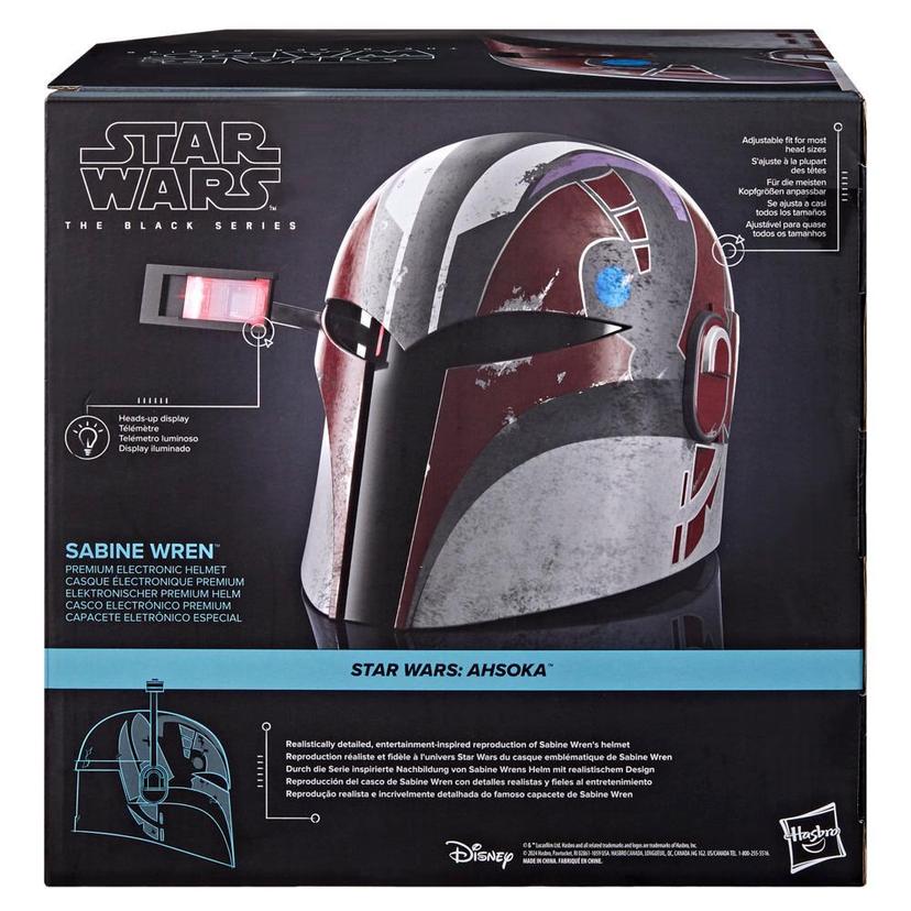 Star Wars The Black Series Sabine Wren Premium Electronic Helmet product image 1