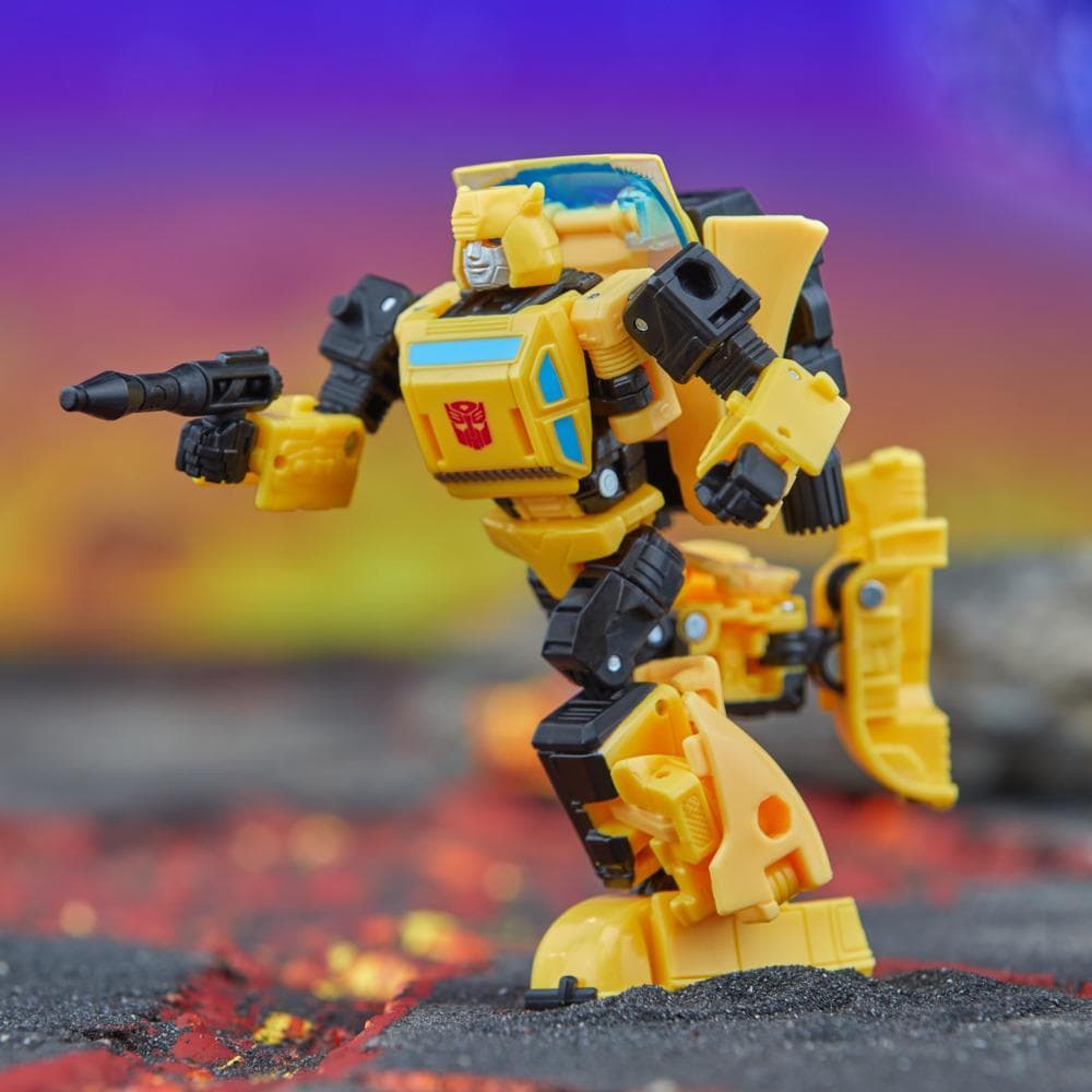 Transformers Legacy Deluxe Class Origin Bumblebee Action Figure product image 1