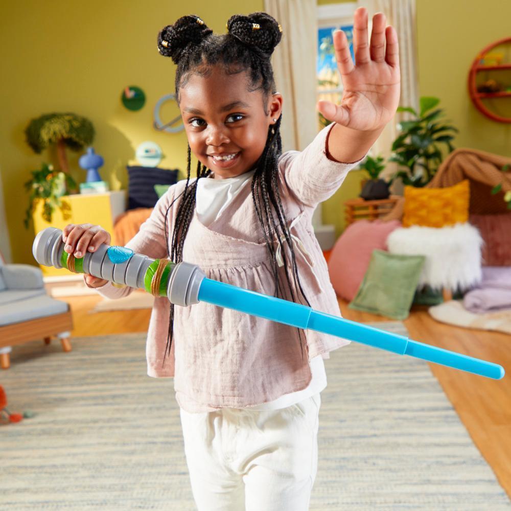 Star Wars Nubs Blue Extendable Lightsaber, Star Wars Toys, Preschool Toys product thumbnail 1