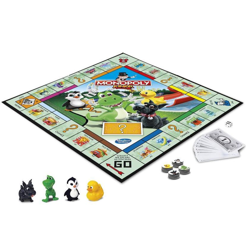 Hasbro Gaming - Jeu de société Monopoly Junior - A69841010 - Les grands  classiques - Rue du Commerce