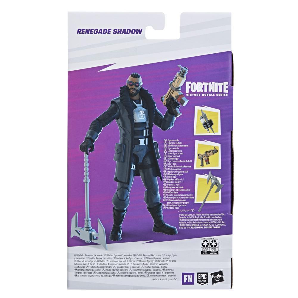 Hasbro Fortnite Victory Royale Series Renegade Shadow Collectible Action Figure with Accessories, 6-inch product thumbnail 1