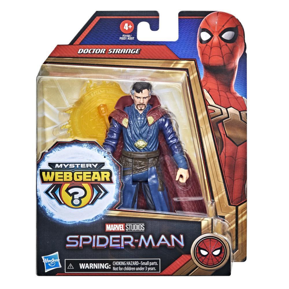 Marvel Spider-Man 6-Inch Mystery Web Gear Doctor Strange, 1 Mystery Web Gear Armor Accessory and  1 Character Accessory, Ages 4 and Up product thumbnail 1