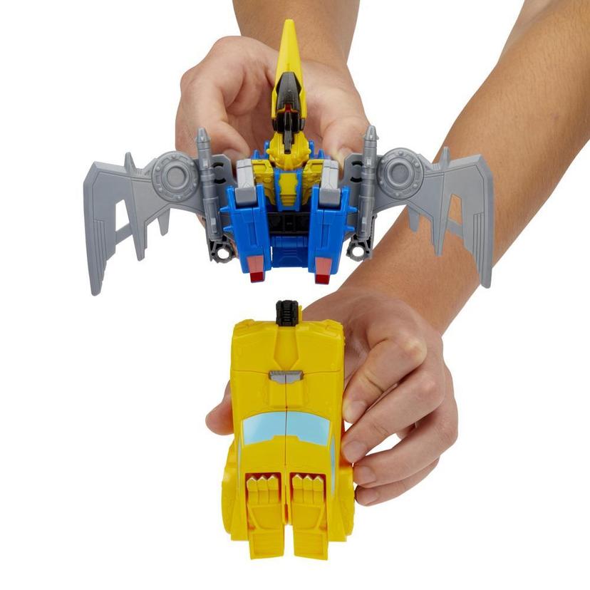 Transformers Bumblebee Cyberverse Adventures Dinobots Unite Dino Combiners Bumbleswoop Figures, Ages 6 and Up, 4.5-inch product image 1