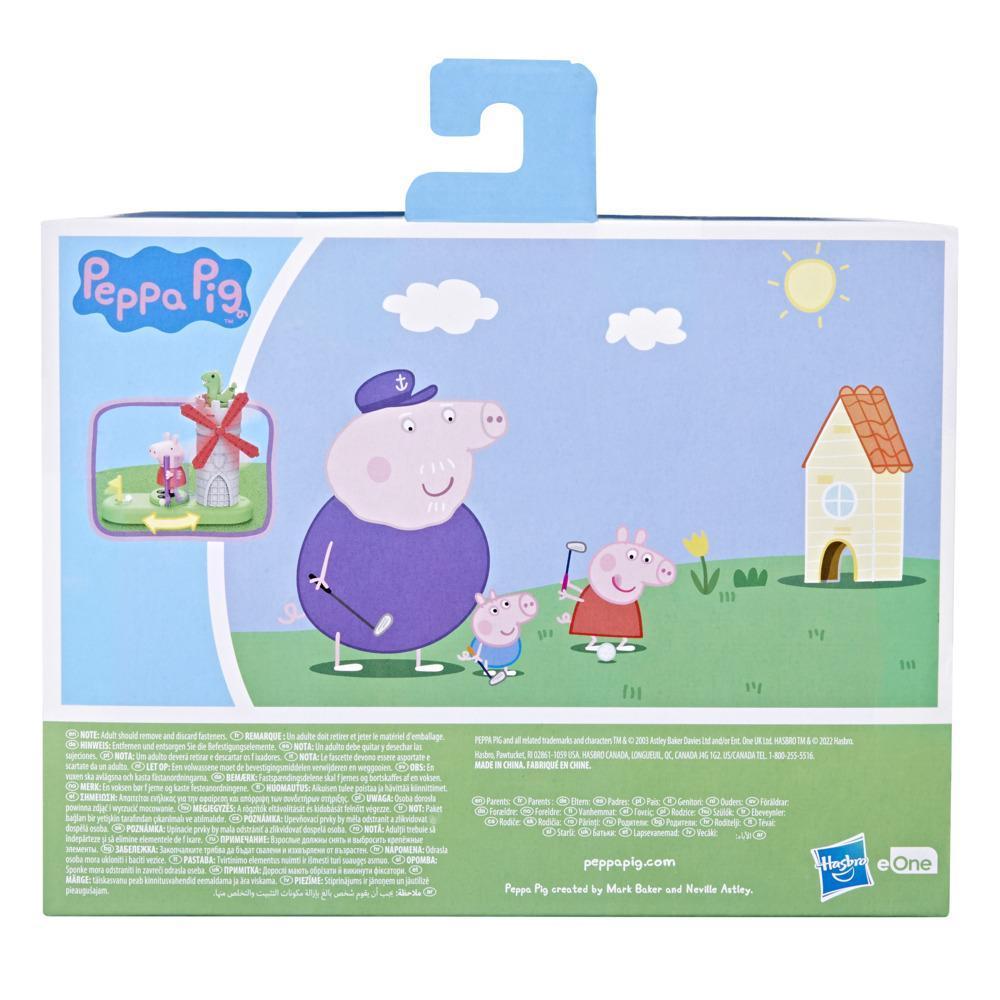 Peppa Pig Peppa's Club Peppa's Mini Golf Preschool Playset Toy, Features 2 Figures and Spinning Windmill, for Ages 3 and Up product thumbnail 1