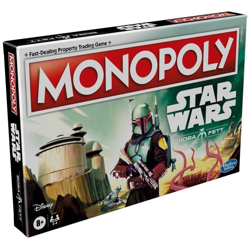 Monopoly: Star Wars Boba Fett Edition Board Game for Kids Ages 8 and Up, product image 1