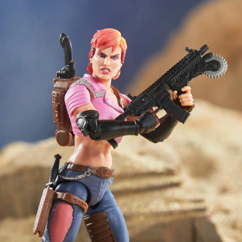 G.I. Joe Classified Series Series Zarana Action Figure 48 Collectible Toys, Multiple Accessories, Custom Package Art product image 1