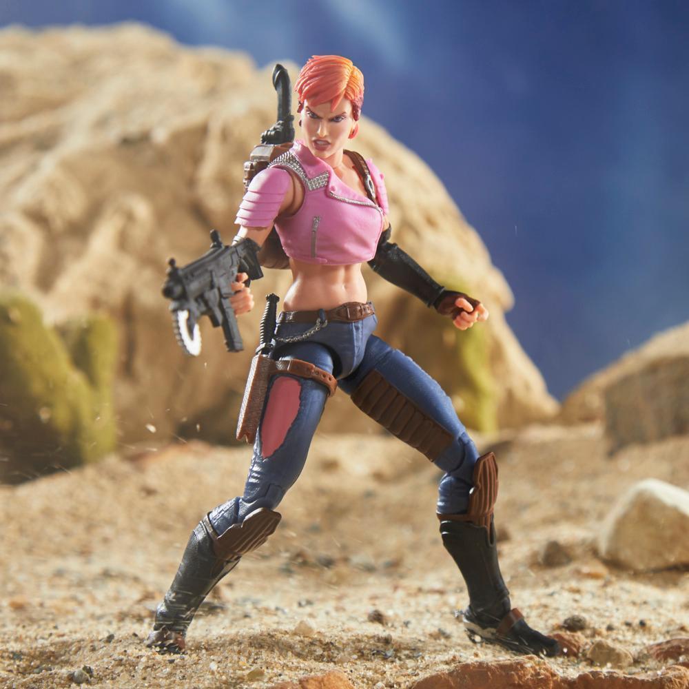 G.I. Joe Classified Series Series Zarana Action Figure 48 Collectible Toys, Multiple Accessories, Custom Package Art product thumbnail 1