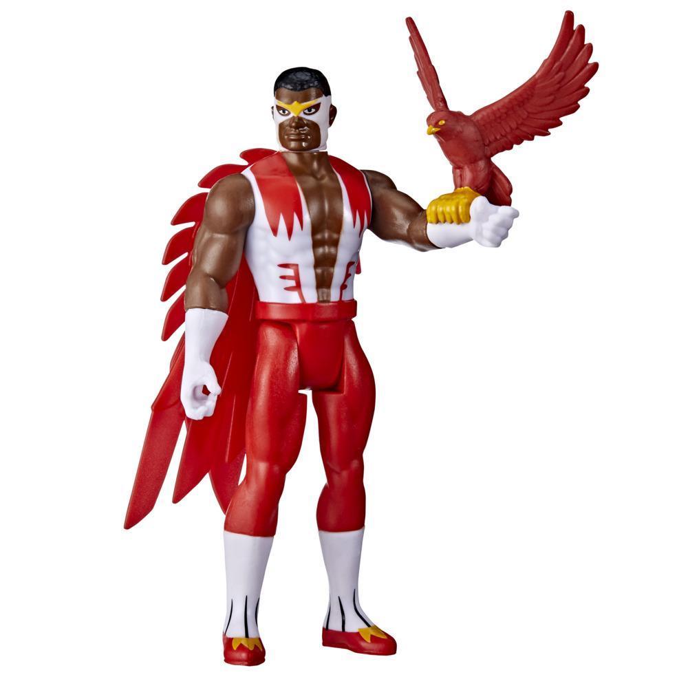 Hasbro Marvel Legends Series 3.75-inch Retro 375 Collection Marvel’s Falcon Action Figure Toy product image 1