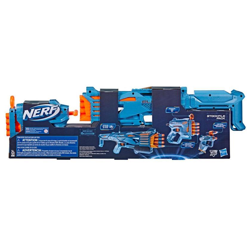 Nerf Elite 2.0 Stockpile Pack, Includes 3 Nerf Dart-Firing Blasters and 10 Official Nerf Elite Foam Darts product image 1