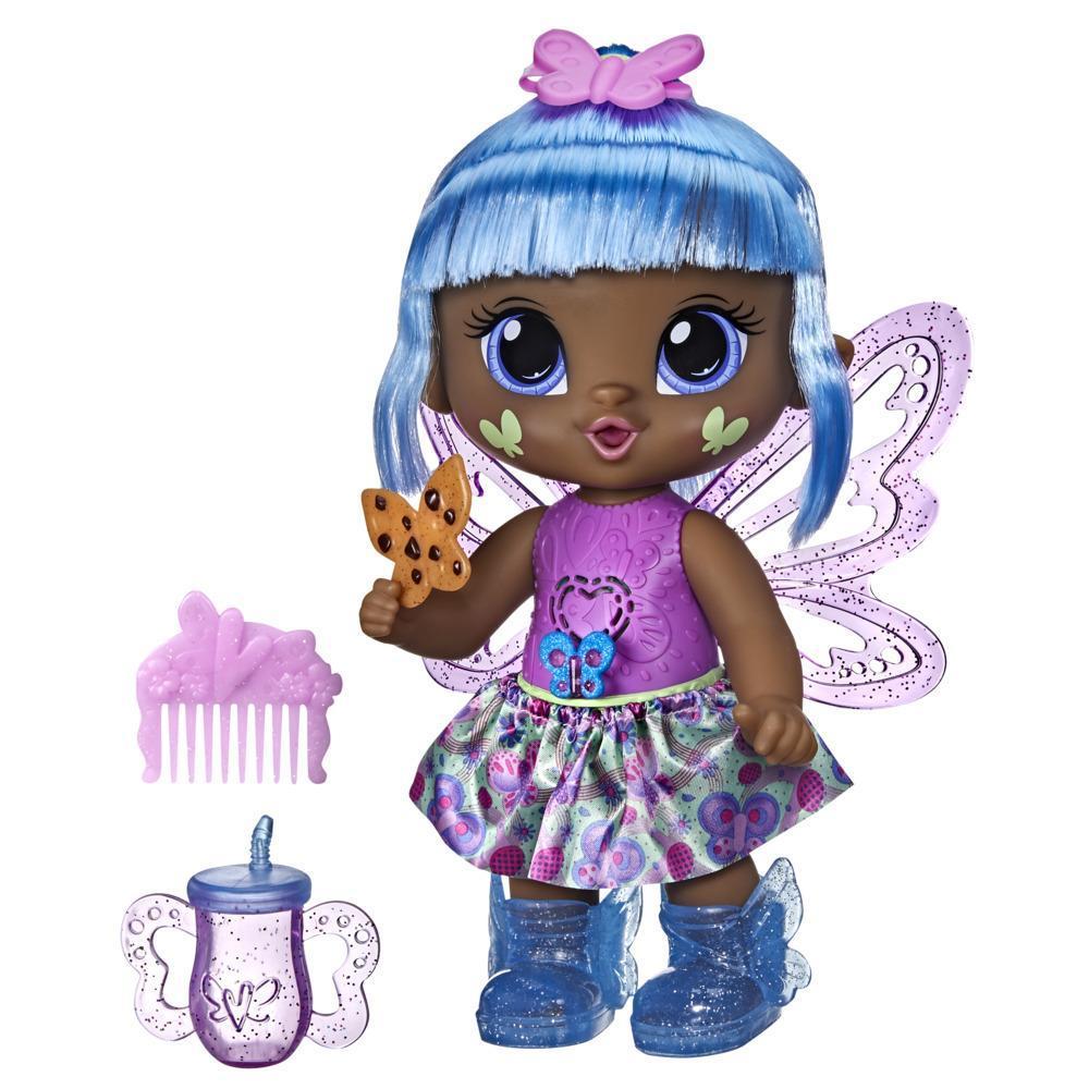Baby Alive GloPixies Doll, Gigi Glimmer, Glowing Pixie Toy for Kids Ages 3 and Up, Interactive 10.5-inch Doll product thumbnail 1