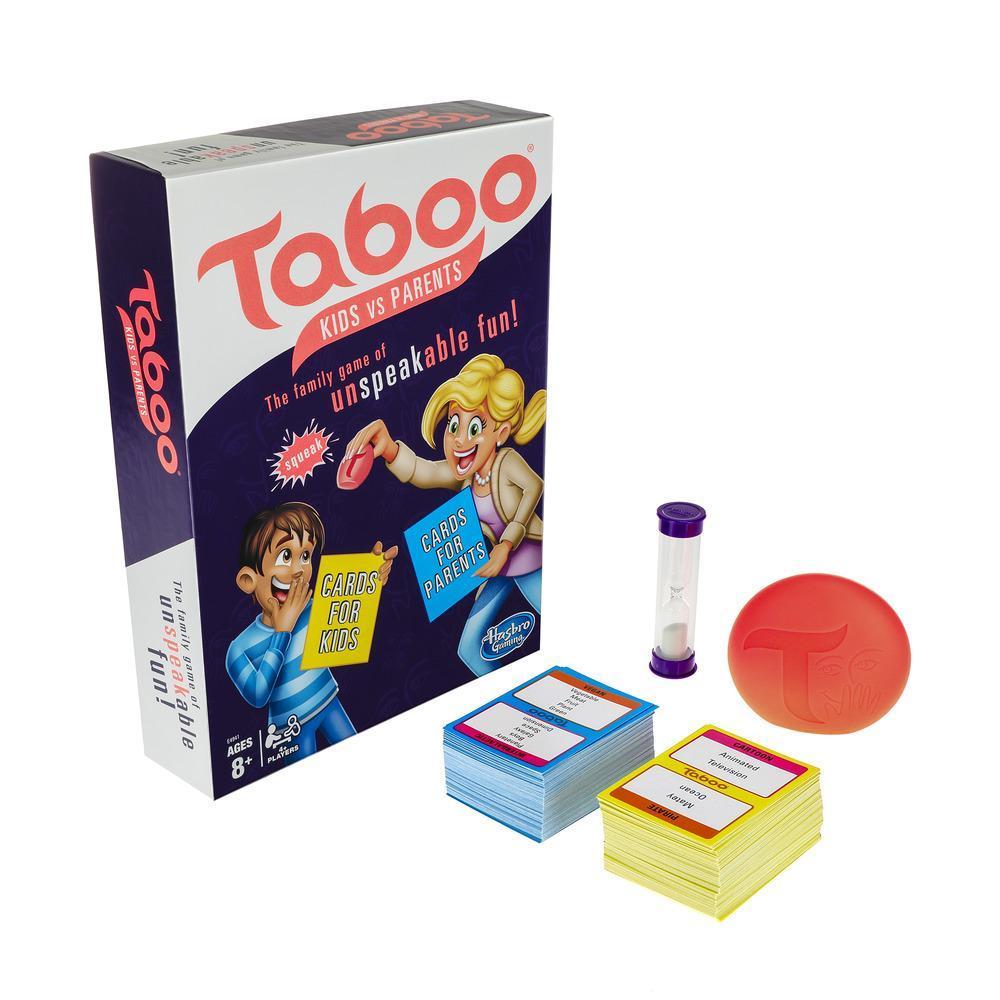 Taboo Kids vs. Parents Family Board Game Ages 8 and Up product thumbnail 1