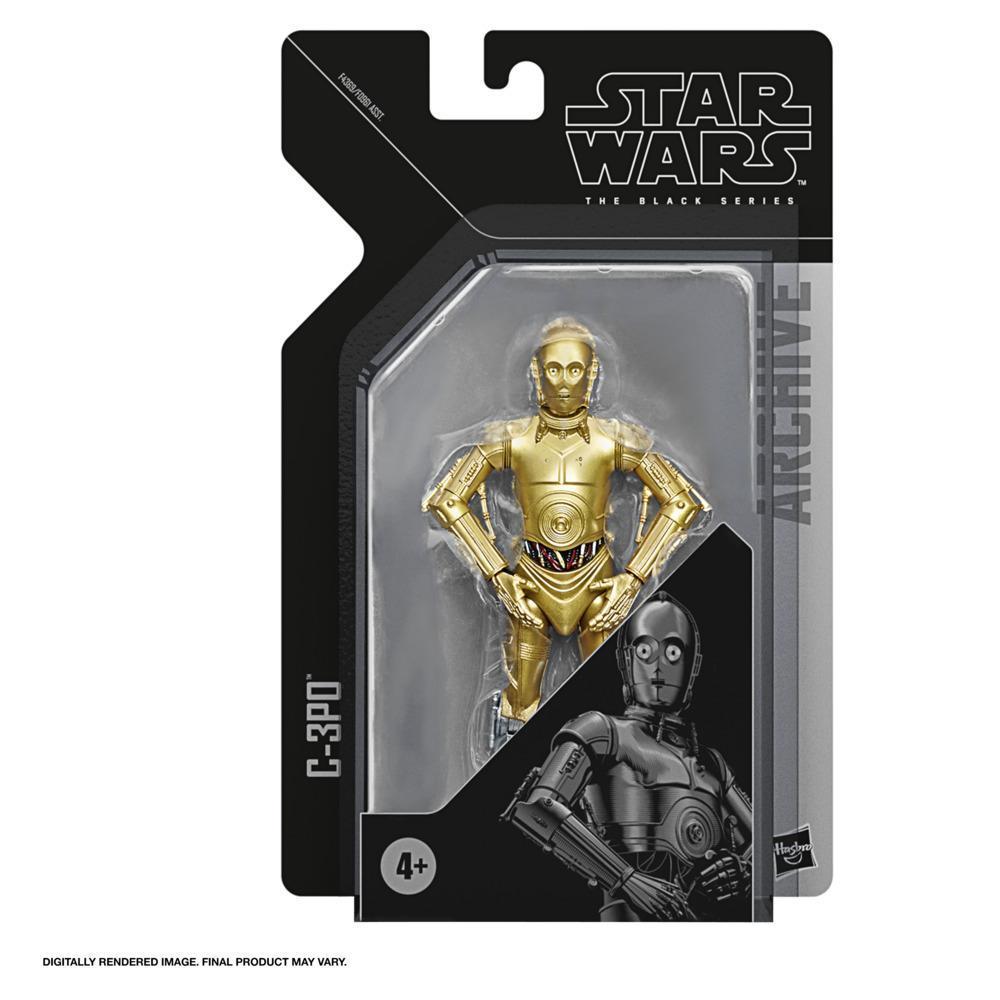 Star Wars The Black Series Archive C-3PO Toy 6-Inch-Scale Star Wars: A New Hope Action Figure, Toys Kids Ages 4 and Up product thumbnail 1