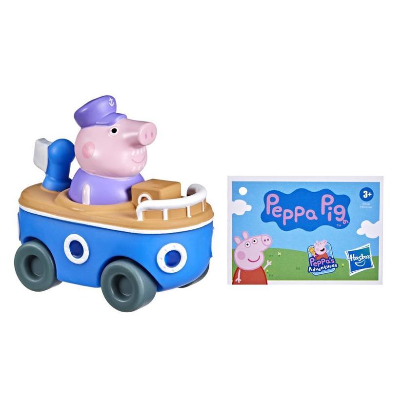 Peppa Pig Peppa’s Adventures Peppa Pig Little Buggy Vehicle Preschool Toy for Ages 3 and Up (Grandpa Pig in His Boat) product image 1