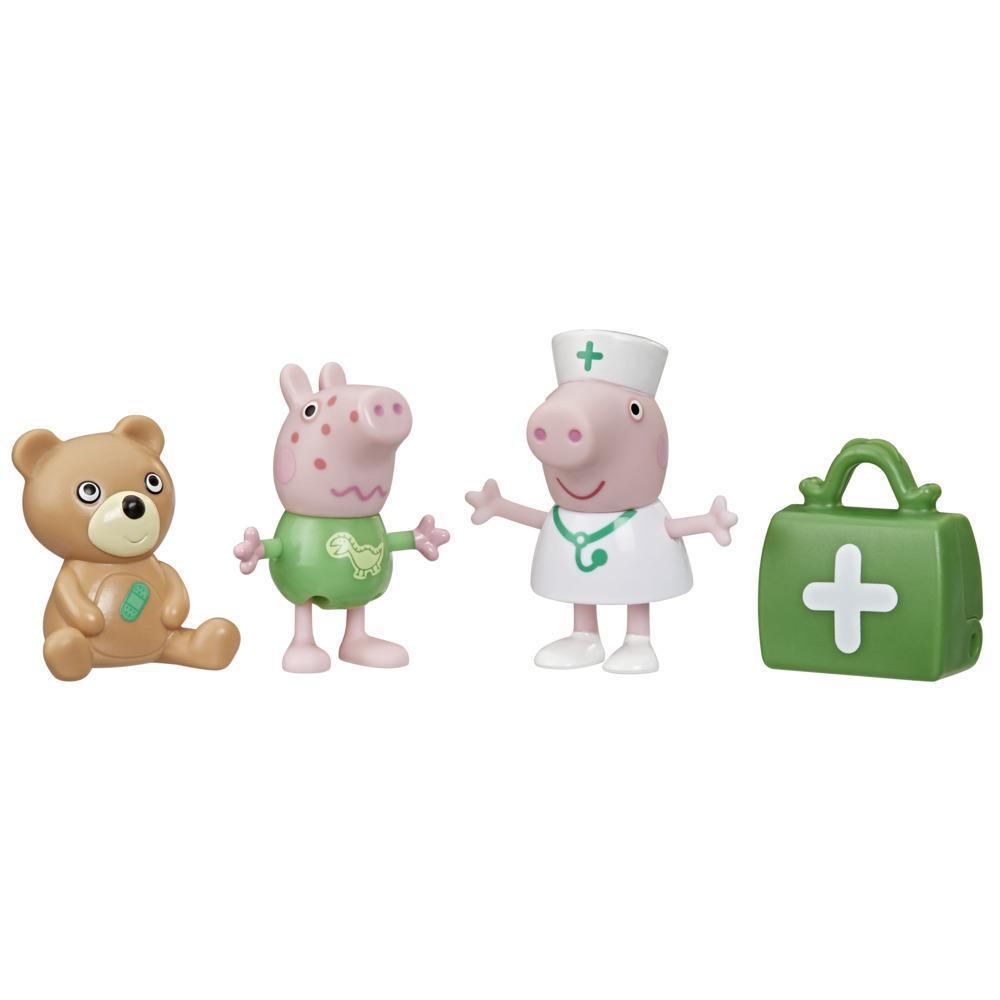 Peppa Pig Peppa’s Adventures Nurse Peppa Surprise Figure and Accessory Set, Preschool Toy for Kids Ages 3 and Up product thumbnail 1