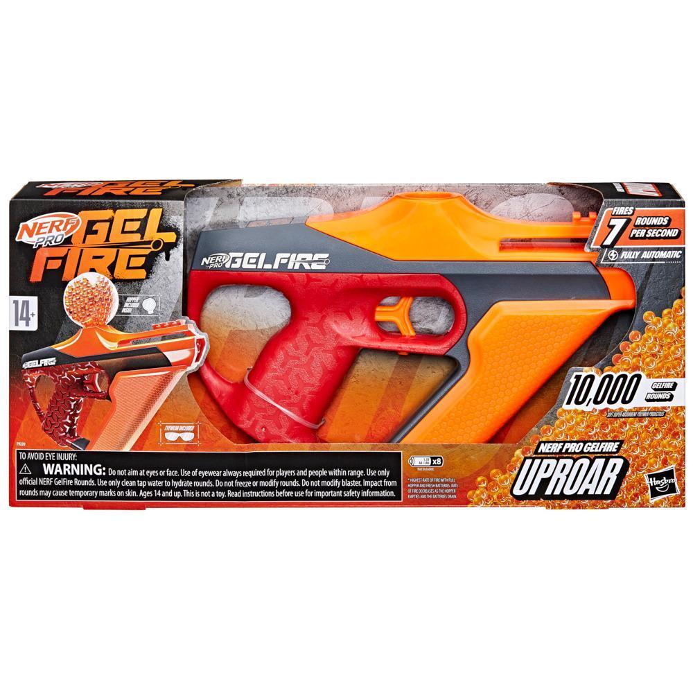 Nerf Pro Gelfire Uproar Blaster, 10,000 Gelfire Rounds, 400 Round Hopper, Eyewear, Ages 14+ product thumbnail 1