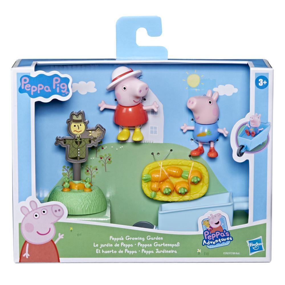 Peppa Pig Peppa's Adventures Peppa's Growing Garden Preschool Toy, with 2 Figures and 3 Accessories, for Ages 3 and Up product thumbnail 1
