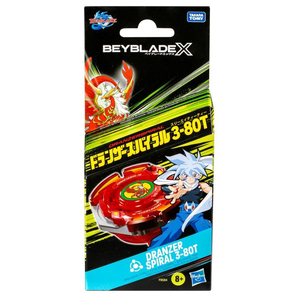 Beyblade X Dranzer Spiral 3-80T Anniversary X-Over with Balance Type Top & Launcher, Ages 8+ product thumbnail 1