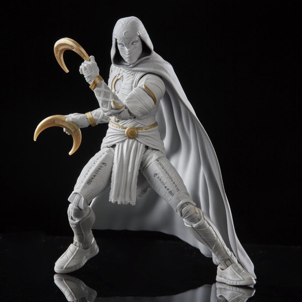 Marvel Legends Series MCU Disney Plus Moon Knight Action Figure 6-inch Collectible Toy, includes 4 accessories product thumbnail 1