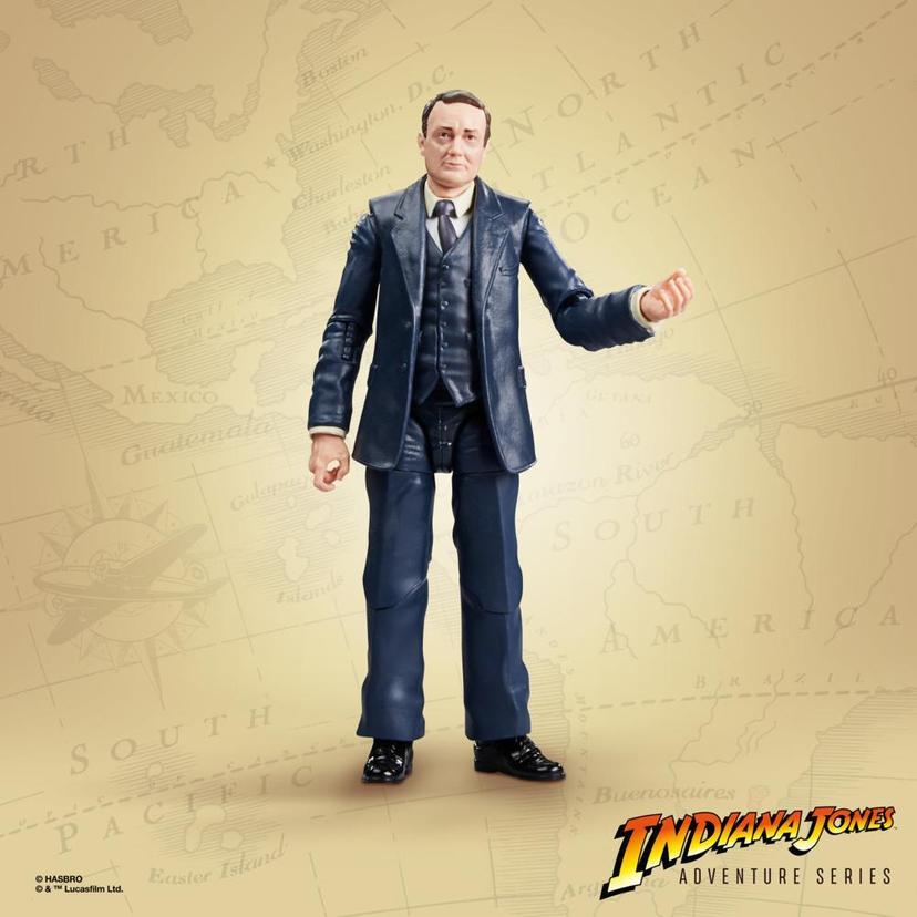 Indiana Jones Adventure Series Marcus Brody & René Belloq (Ark Showdown) Figures (6”) product image 1