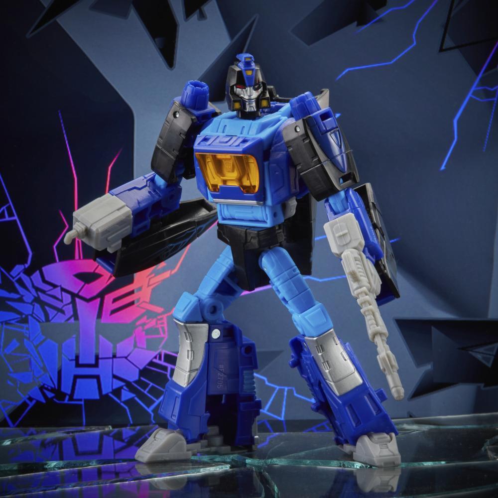 Transformers Generations Shattered Glass Collection Deluxe Class Blurr - Ages 8 and Up, 5.5-inch product thumbnail 1