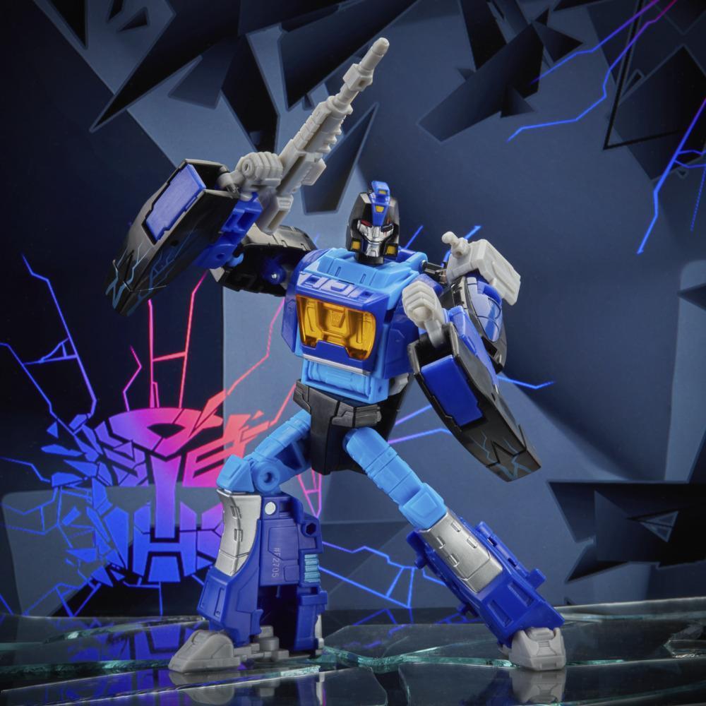 Transformers Generations Shattered Glass Collection Deluxe Class Blurr - Ages 8 and Up, 5.5-inch product thumbnail 1