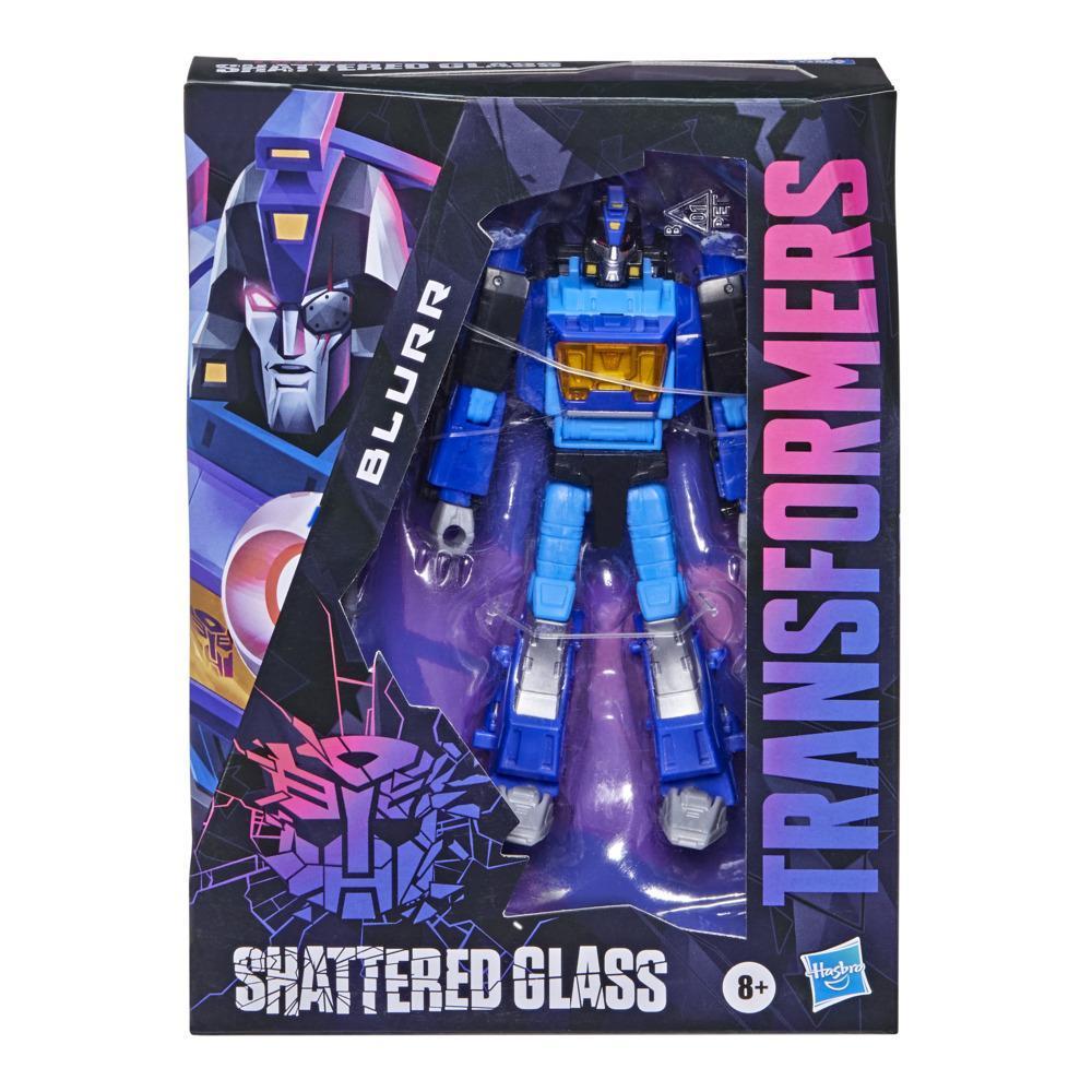 Transformers Generations Shattered Glass Collection Deluxe Class Blurr - Ages 8 and Up, 5.5-inch product thumbnail 1