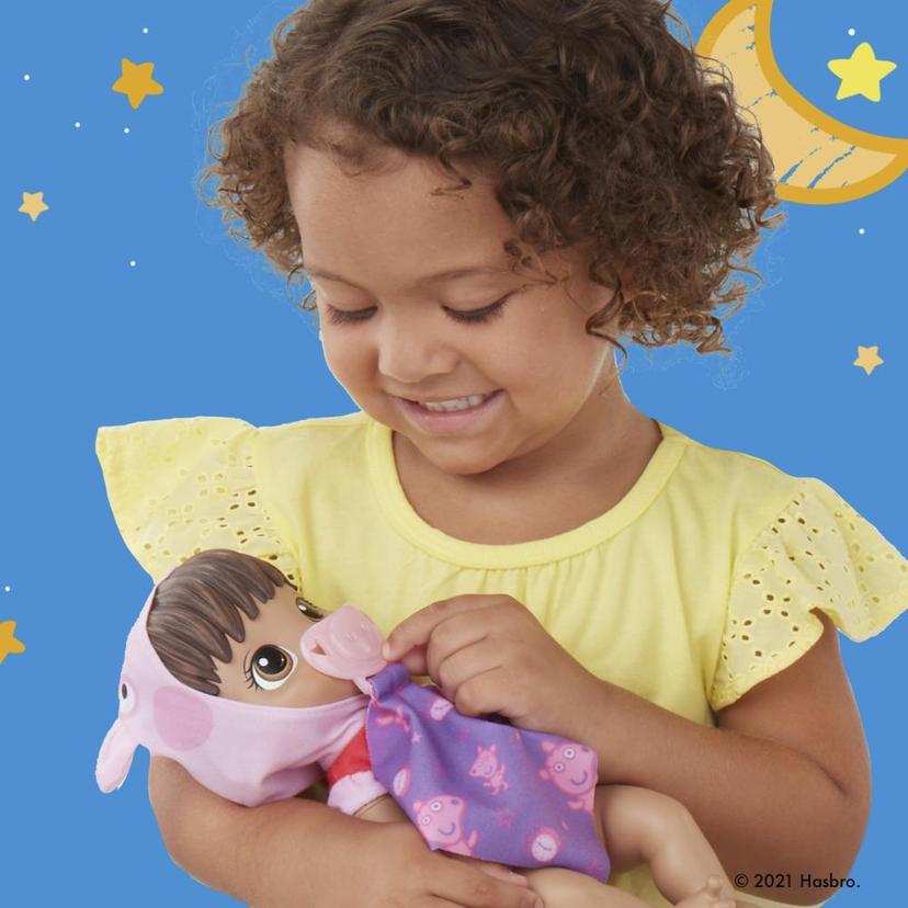 Baby Alive Goodnight Peppa Doll, Peppa Pig Toy, First Baby Doll, Soft Body, Kids Ages 2 Years and Up, Brown Hair product image 1