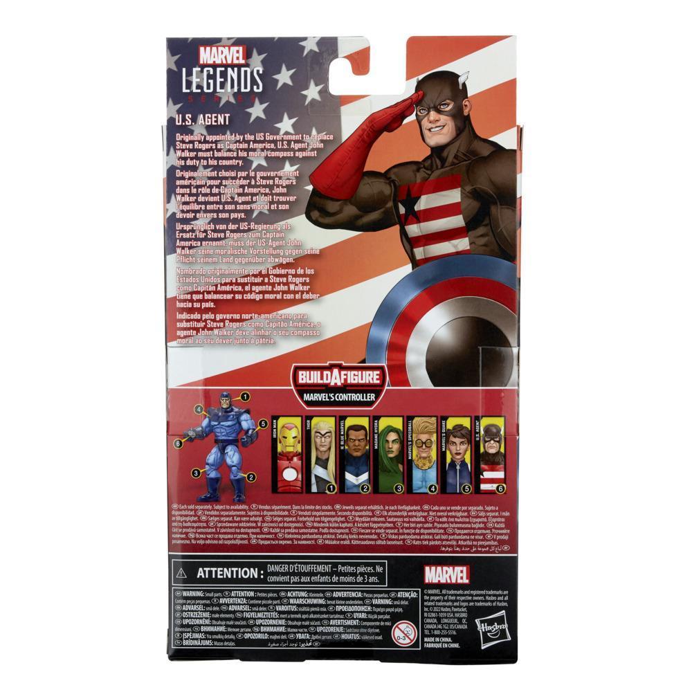 Marvel Legends Series U.S. Agent Action Figure 6-inch Collectible Toy, 1 Accessory product thumbnail 1