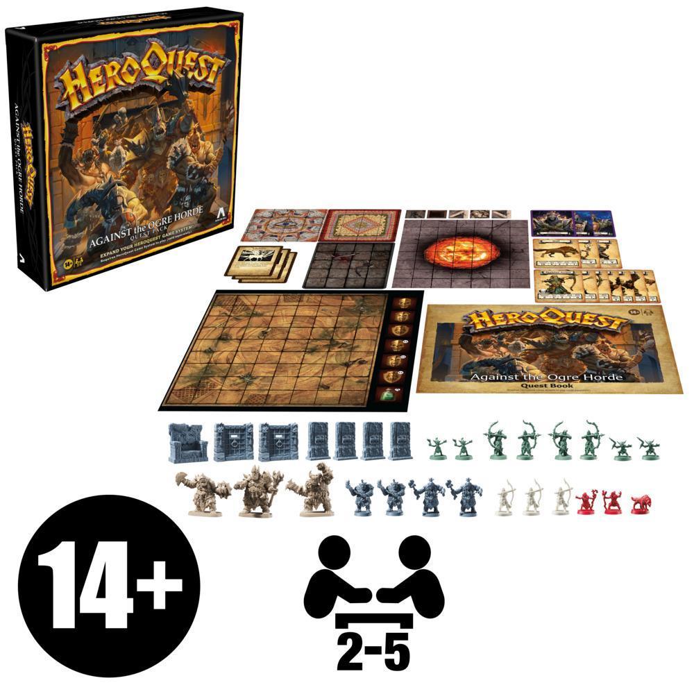 Avalon Hill Heroquest Against the Ogre Horde Quest Pack, Requires HeroQuest Game System to Play product thumbnail 1