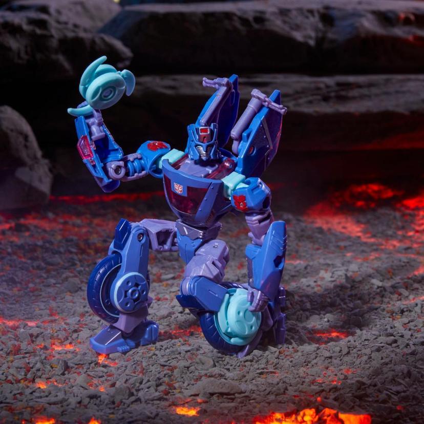 Transformers Legacy United Deluxe Cyberverse Universe Chromia 5.5” Action Figure, 8+ product image 1